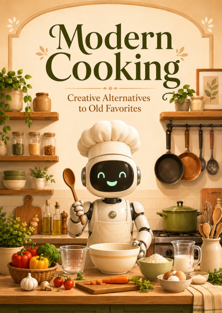 Modern Cooking - Build your own Cookbook - Template