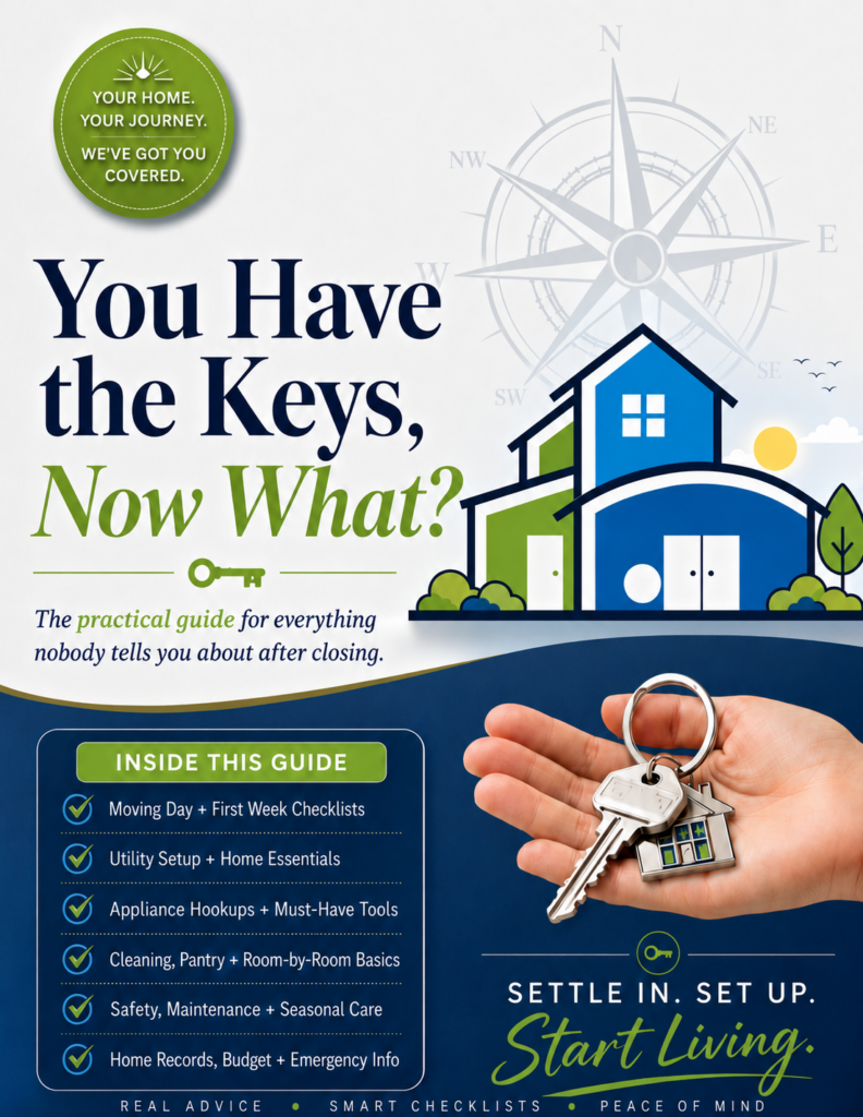 New Homeowner Guide - You have the keys, what now?